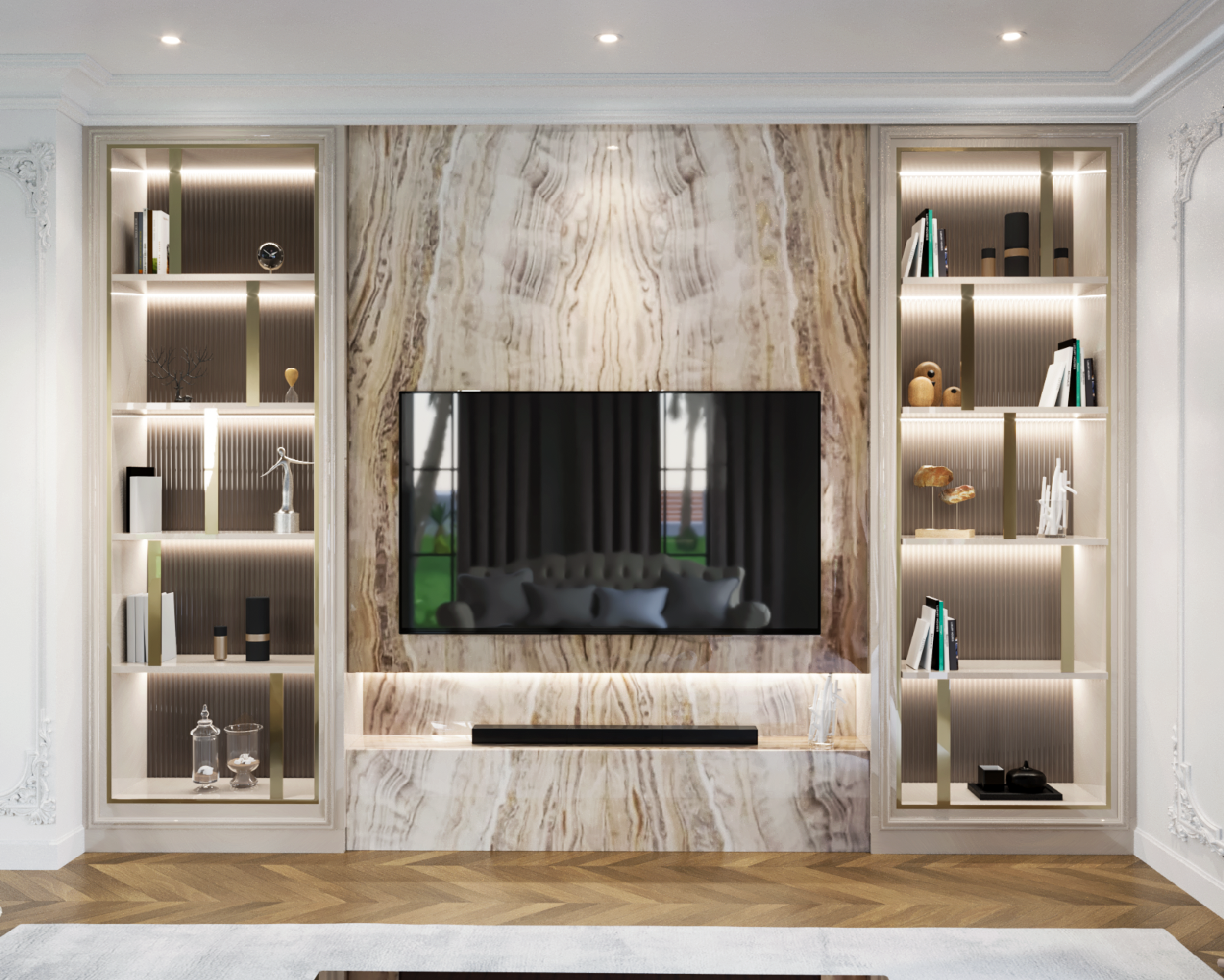 TV ÜNİTESİ TASARIMI